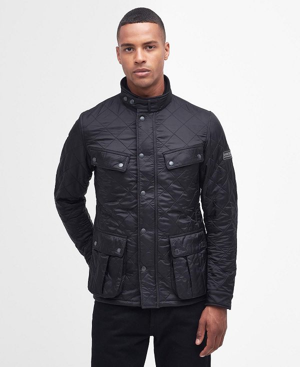 Barbour Tourer Ariel Polar Quilted Jacket Sort | BABO87303