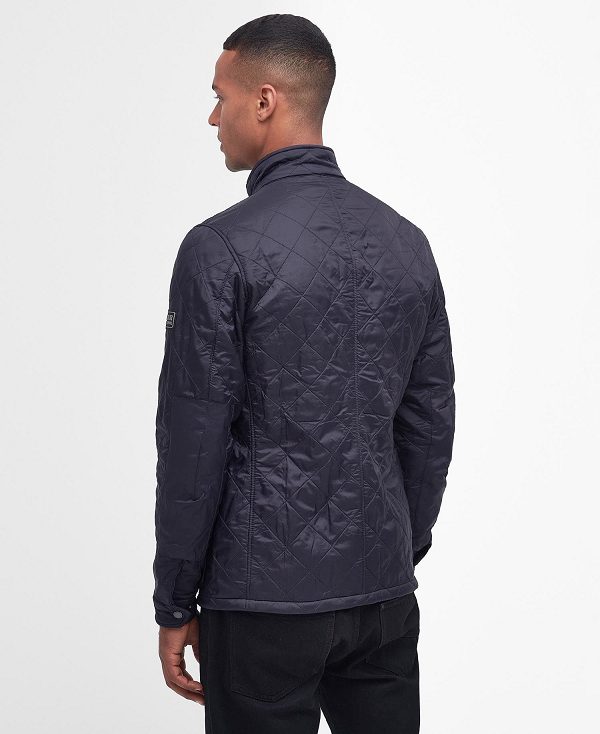 Barbour Tourer Ariel Polar Quilted Jacket Mørkeblå | BABO87310