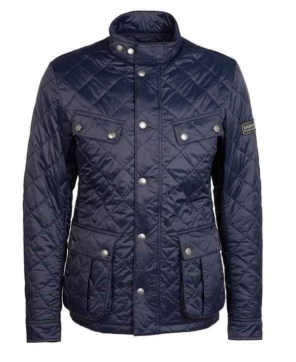 Barbour Tourer Ariel Quilted Jacket Mørkeblå | BABO87292