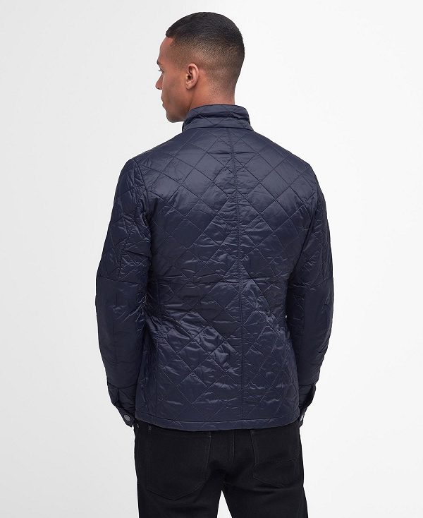 Barbour Tourer Ariel Quilted Jacket Mørkeblå | BABO87292