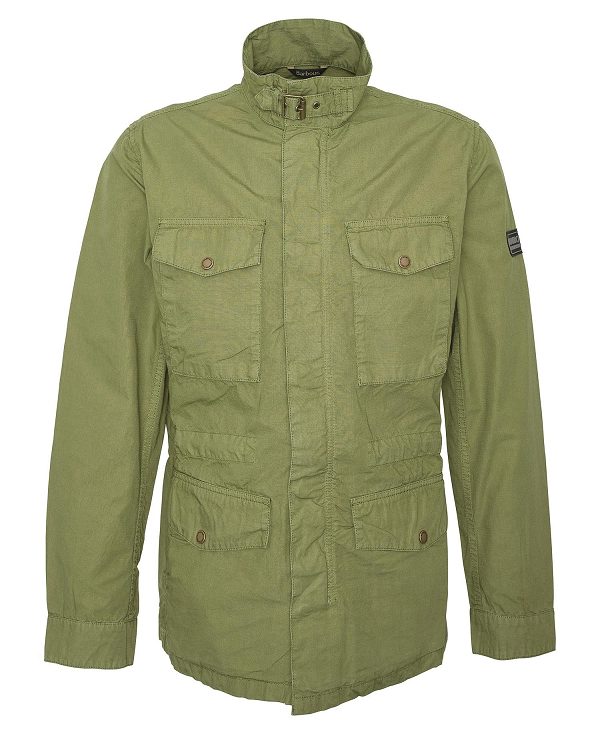 Barbour Tourer Chatfield Utility Jacket Olivengrøn | BABO87473