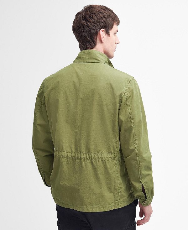 Barbour Tourer Chatfield Utility Jacket Olivengrøn | BABO87473