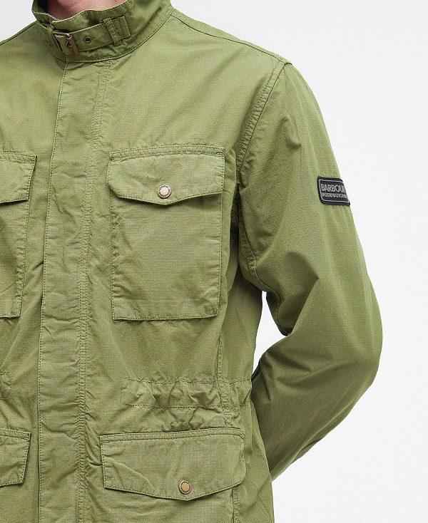 Barbour Tourer Chatfield Utility Jacket Olivengrøn | BABO87473