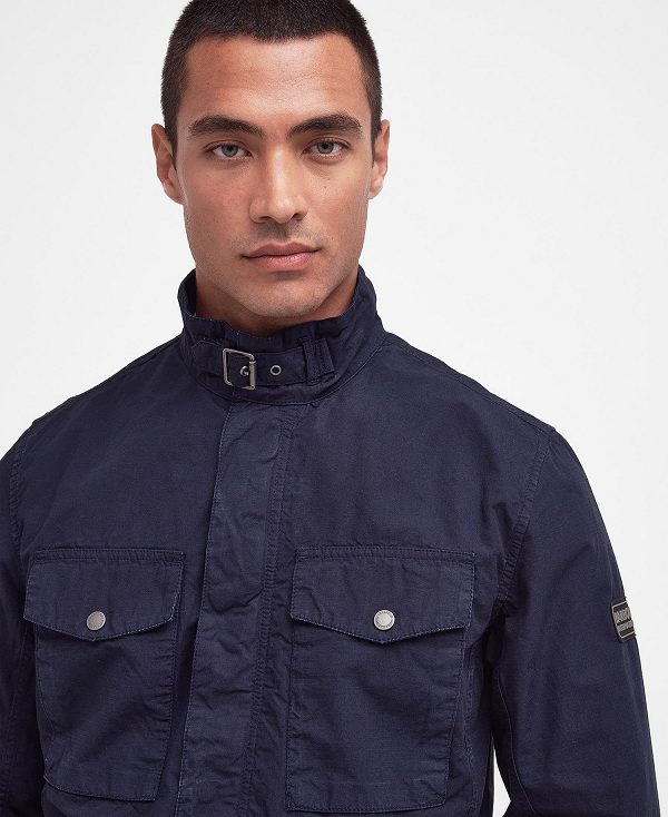 Barbour Tourer Chatfield Utility Jacket Mørkeblå | BABO87474