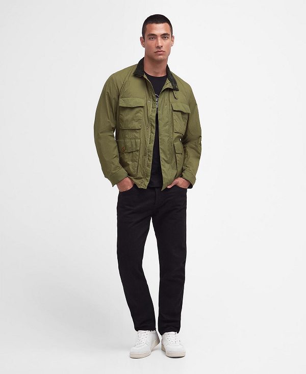 Barbour Tourer Clove Utility Jacket Olivengrøn | BABO87476