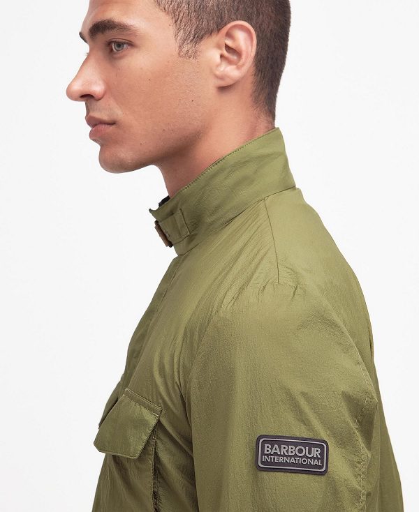 Barbour Tourer Clove Utility Jacket Olivengrøn | BABO87476