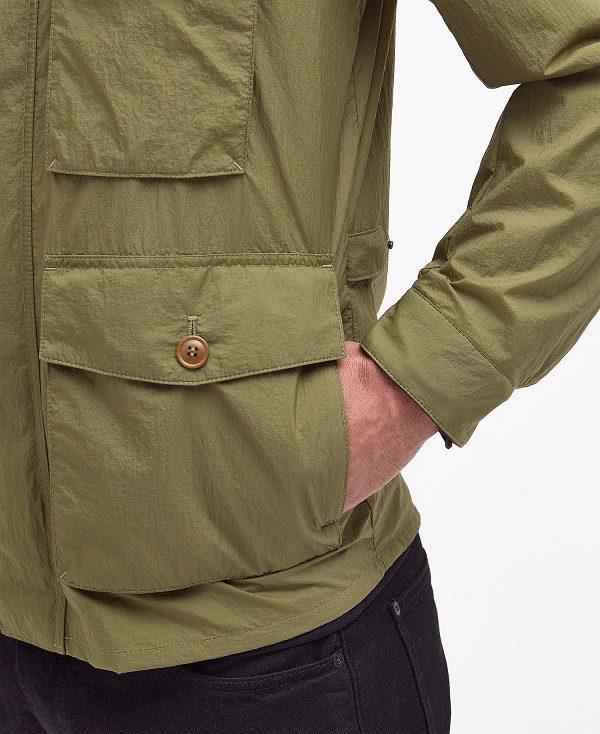 Barbour Tourer Clove Utility Jacket Olivengrøn | BABO87476