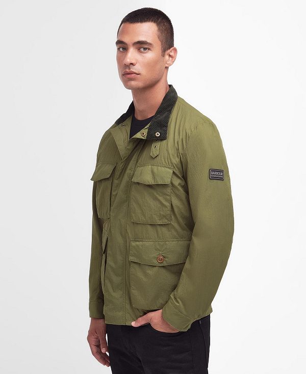 Barbour Tourer Clove Utility Jacket Olivengrøn | BABO87476