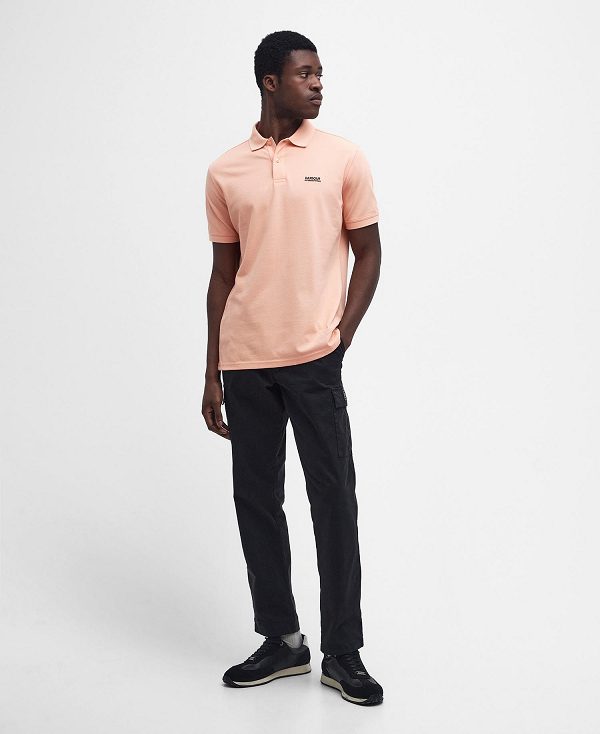 Barbour Tourer Polo Shirt Rød | BABO88109