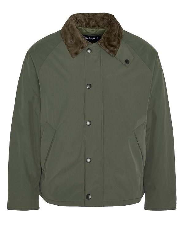 Barbour Transport Padded Casual Jacket Grøn | BABO87505