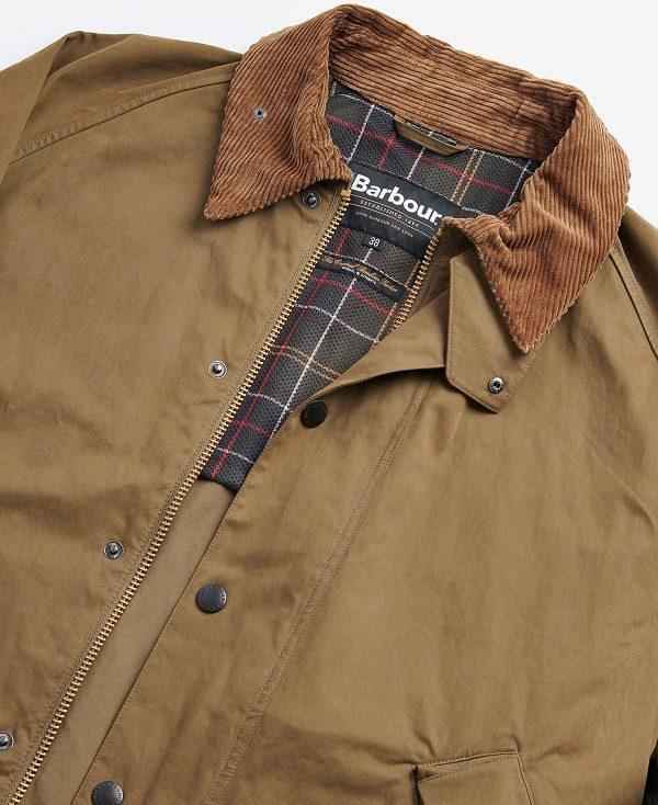 Barbour Transporter Oversized Casual Jacket Mørkebrune | BABO87502