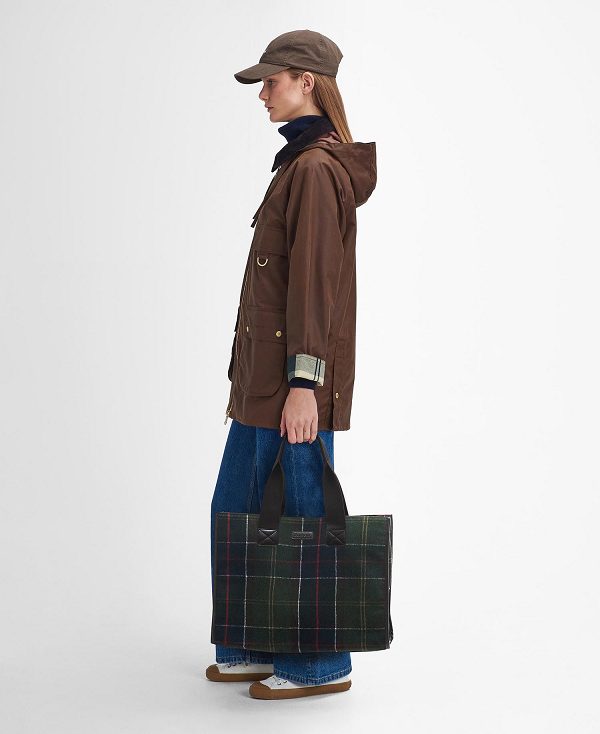 Barbour Turnberry Tartan Tote Bag Tartan | BABO89979