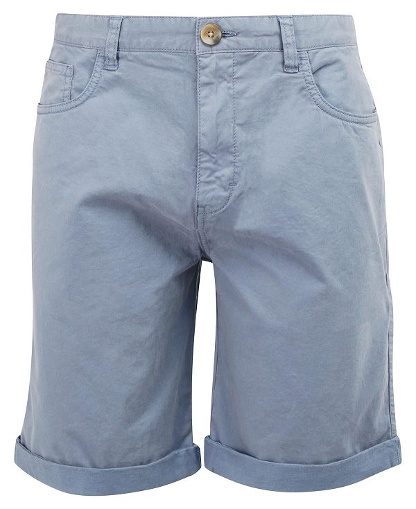 Barbour Twill Shorts Blå | BABO88739