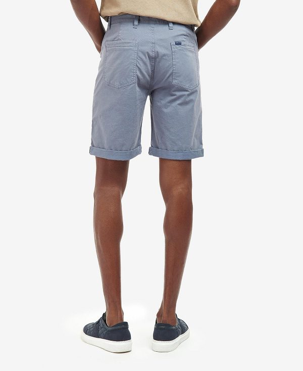 Barbour Twill Shorts Blå | BABO88739