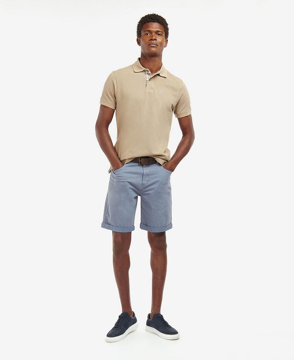 Barbour Twill Shorts Blå | BABO88739