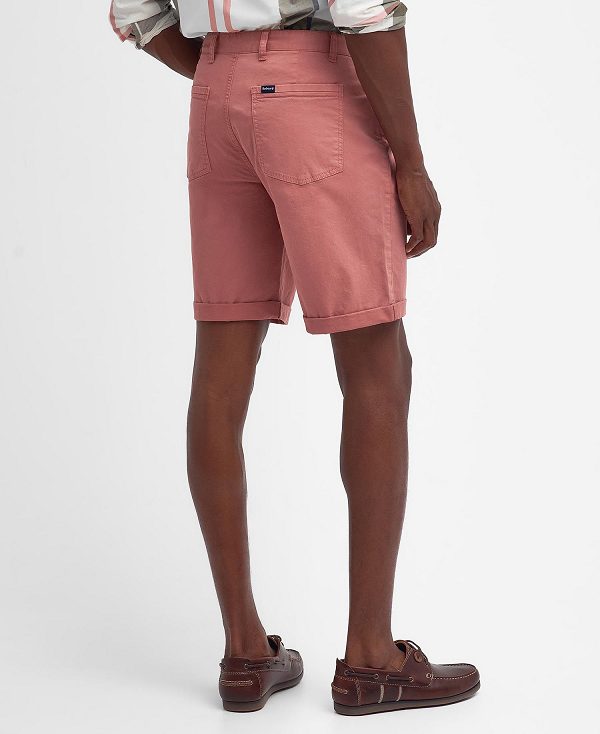 Barbour Twill Shorts Lyserød | BABO88768