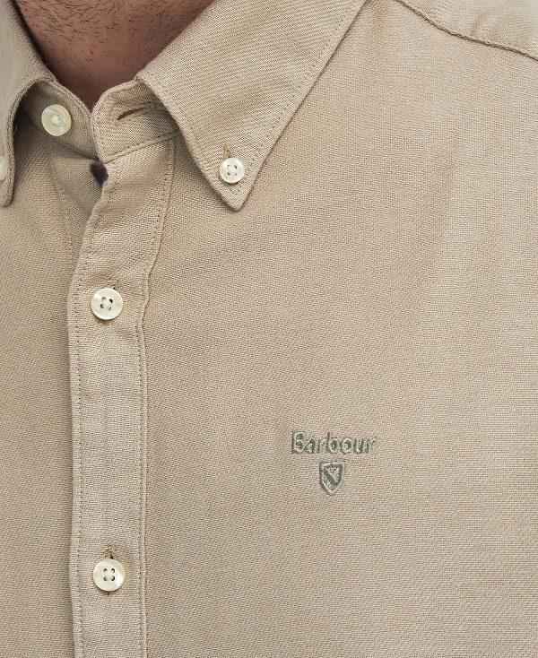 Barbour Twillbridge Tailored Long-sleeved Shirt Grå | BABO87882