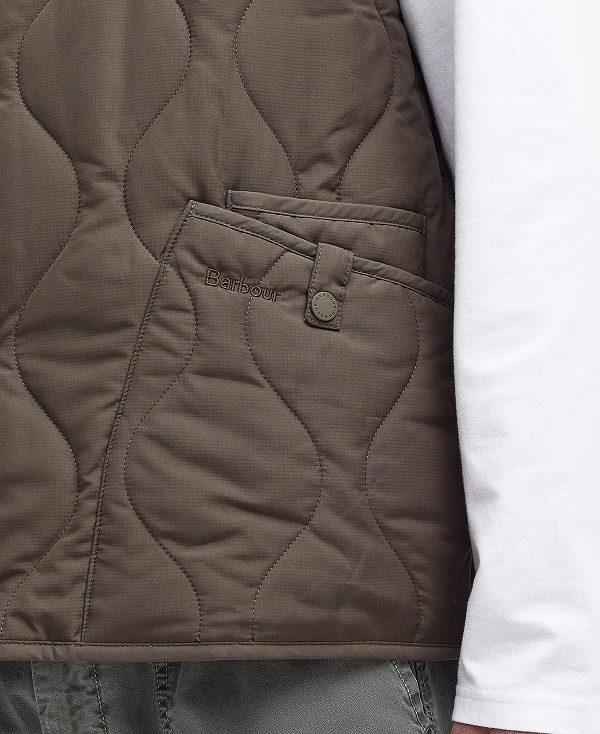 Barbour Utility Liddesdale Gilet Khaki | BABO87547