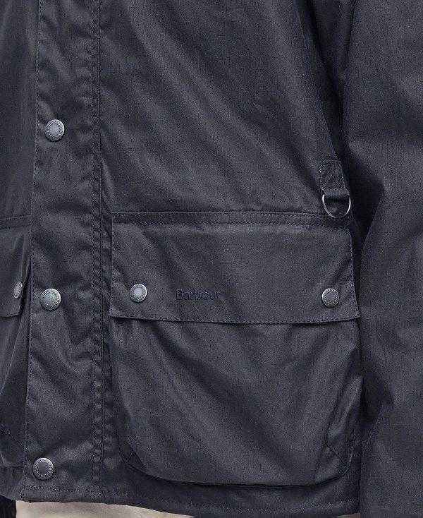 Barbour Utility Spey Waxed Jacket Mørkeblå | BABO87197