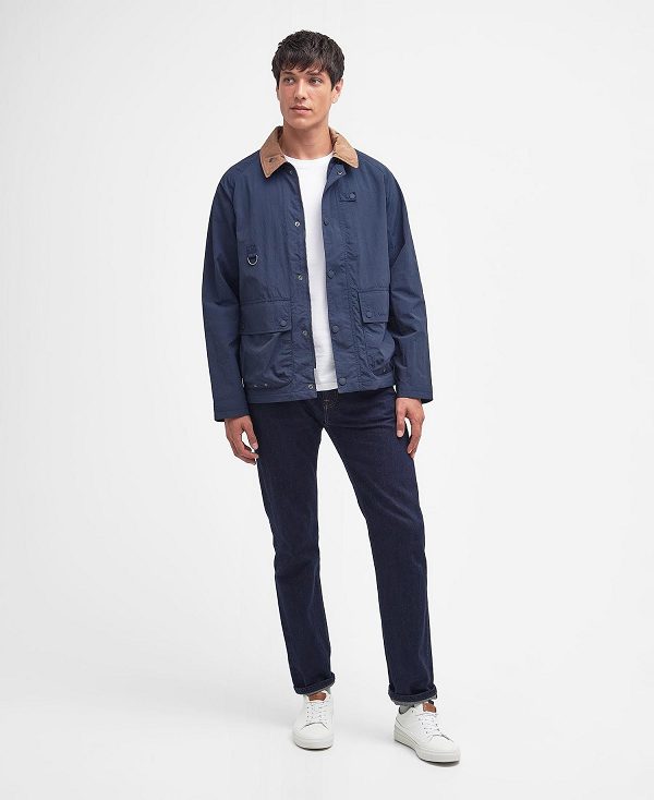 Barbour Utility Summer Spey Showerproof Jacket Mørkeblå | BABO87430