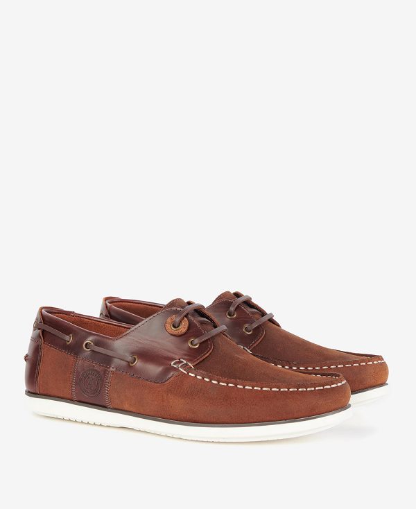 Barbour Wake Boat Shoes Brune | BABO88891