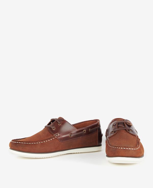 Barbour Wake Boat Shoes Brune | BABO88891