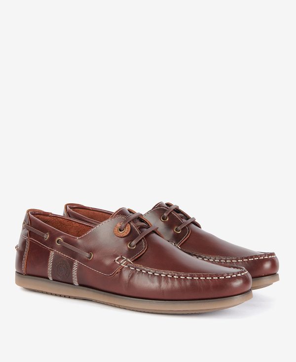 Barbour Wake Boat Shoes Brune | BABO88893