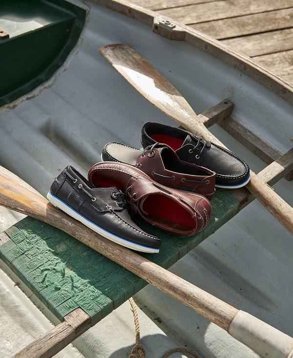 Barbour Wake Boat Shoes Brune | BABO88893