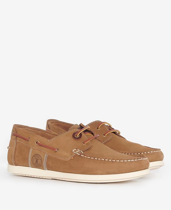 Barbour Wake Boat Shoes Brune | BABO88898