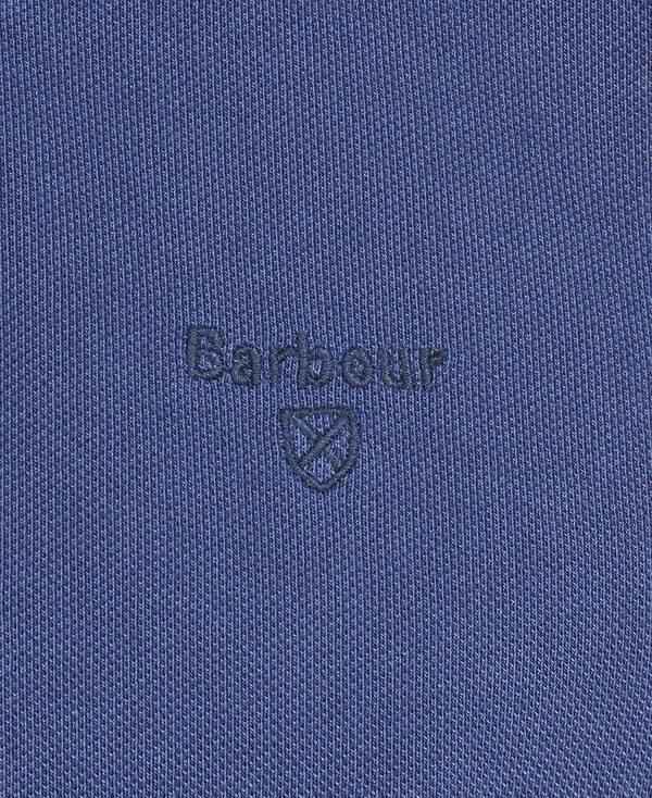 Barbour Washed-out Sports Polo Shirt Blå | BABO88037