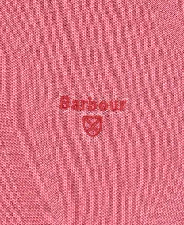 Barbour Washed-out Sports Polo Shirt Grøn | BABO88028