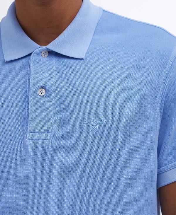 Barbour Washed-out Sports Polo Shirt Mintgrønne | BABO88207