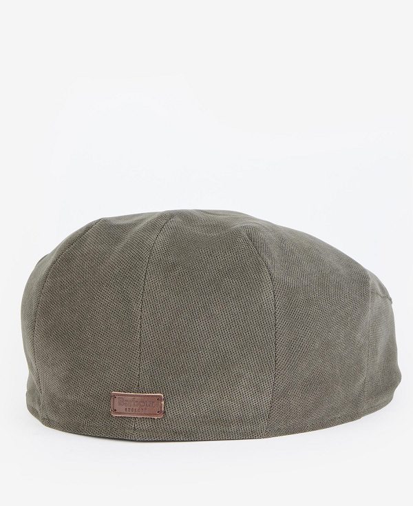 Barbour Waterproof Beaufort Flat Cap Brune | BABO89007