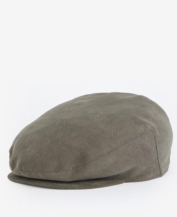 Barbour Waterproof Beaufort Flat Cap Brune | BABO89007