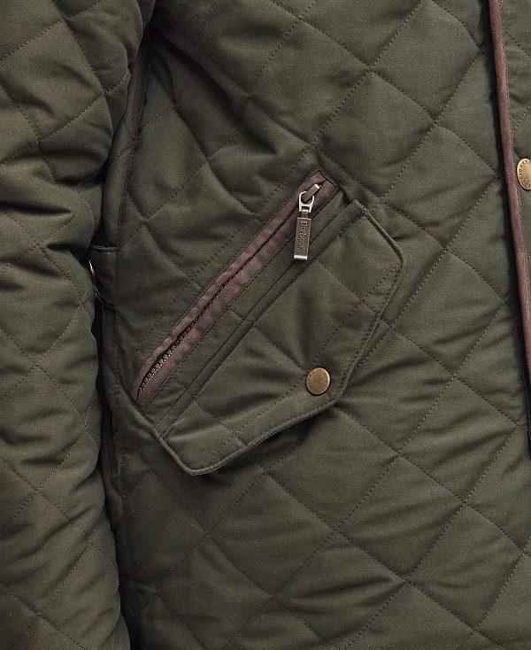 Barbour Waterproof Shoveler Quilted Jacket Olivengrøn | BABO87364