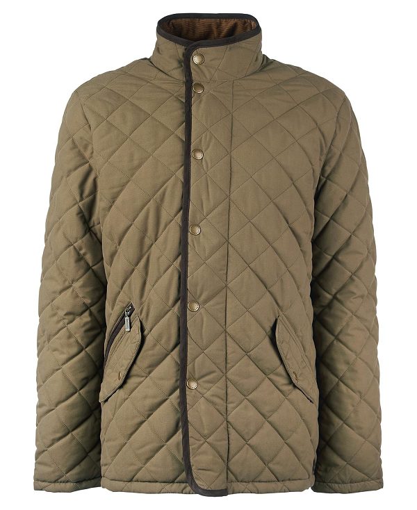 Barbour Waterproof Shoveler Quilted Jacket Brune | BABO87365