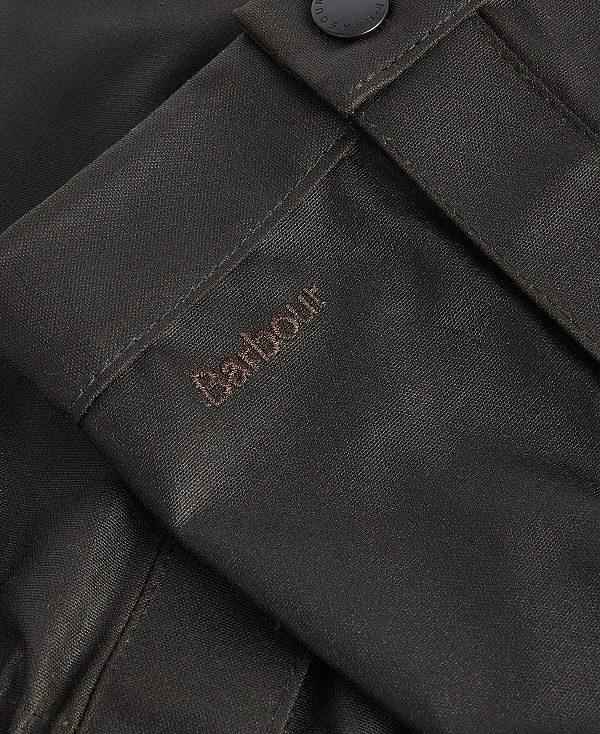 Barbour Wax Cotton Gaiters Olivengrøn | BABO88920