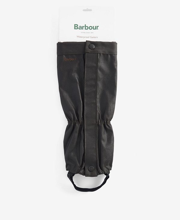 Barbour Wax Cotton Gaiters Olivengrøn | BABO88920