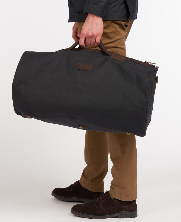 Barbour Wax Holdall Mørkeblå | BABO88936