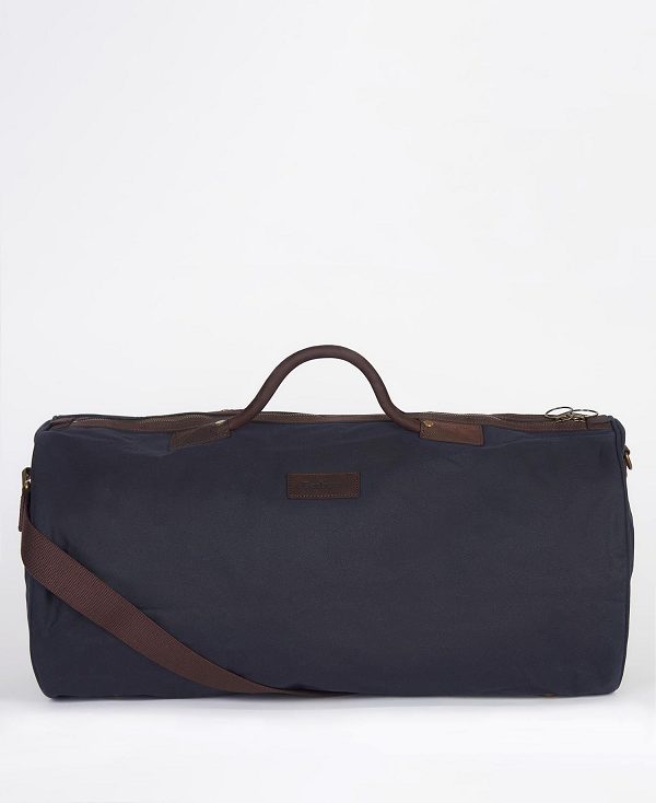 Barbour Wax Holdall Mørkeblå | BABO88936