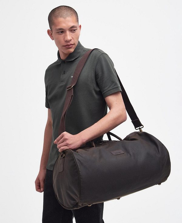 Barbour Wax Holdall Mørkeblå | BABO88938