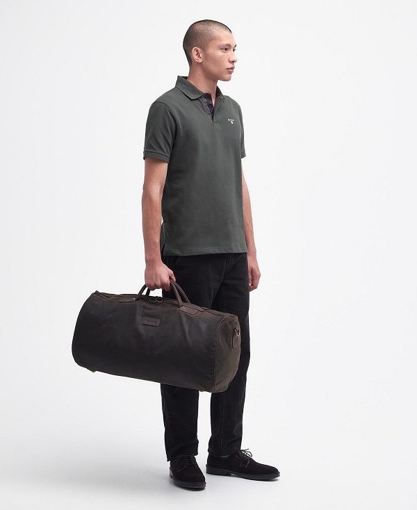 Barbour Wax Holdall Mørkeblå | BABO88938