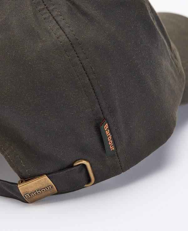 Barbour Wax Sports Cap Mørkeblå Mørkebrune | BABO88969