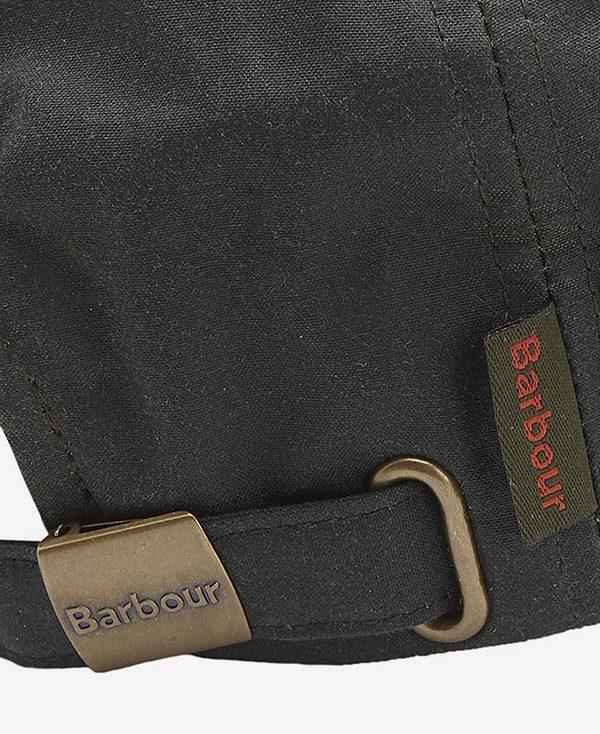 Barbour Wax Sports Cap Mørkeblå Mørkebrune | BABO89069