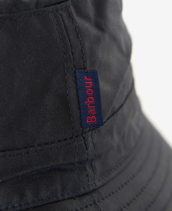 Barbour Wax Sports Hat Mørkeblå | BABO88960