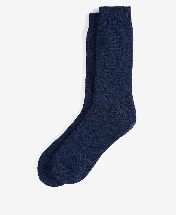 Barbour Wellington Calf Socks Olivengrøn Grøn | BABO89142