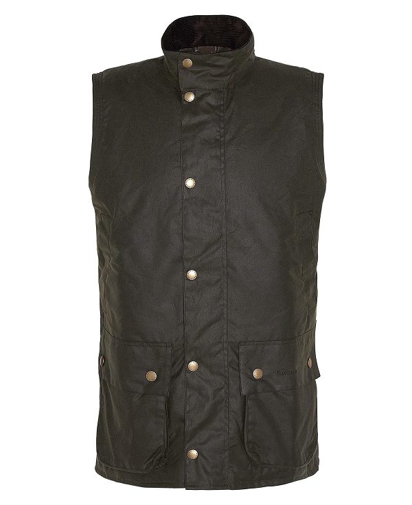 Barbour Westmorland Wax Gilet Olivengrøn | BABO87273