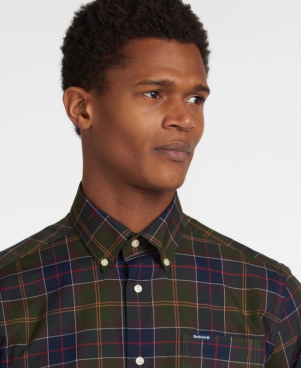 Barbour Wetheram Tailored Fit Shirt Tartan | BABO87848