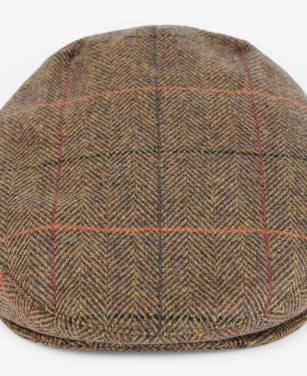 Barbour Wilkin Flat Cap Brune | BABO89018