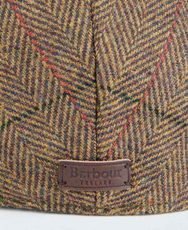 Barbour Wilkin Flat Cap Brune | BABO89018